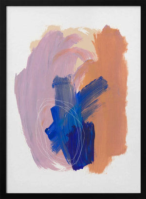 Tablou înramat „Abstract Brush Strokes 90” de Mareike Böhmer