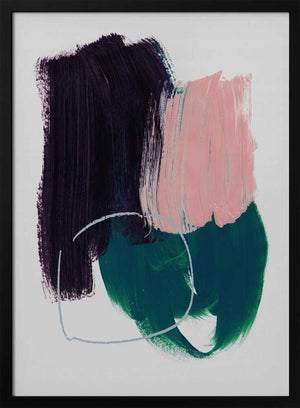 Tablou înramat „Abstract Brush Strokes 10” de Mareike Böhmer