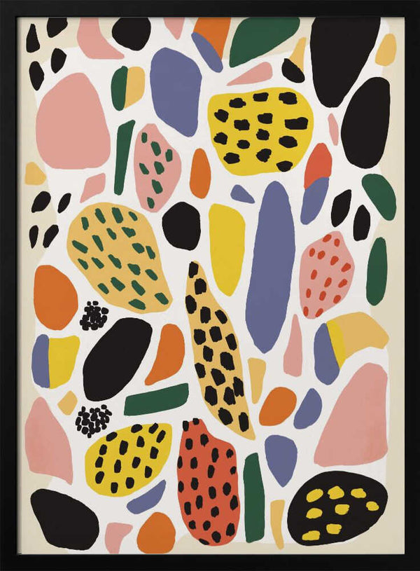 Tablou înramat „Colorful Chaos” de Treechild