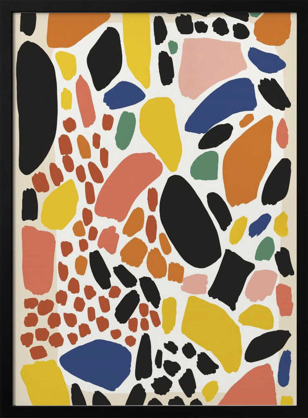 Tablou înramat „Colorful Fragments” de Treechild