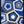 Tablou înramat „Geometric Pattern With Hexagonal Shape” de Elena Ristova