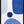 Tablou înramat „Blue Harmony Shapes” de Elena Ristova