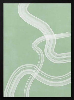 Tablou înramat „Minty Flow” de Elena Ristova