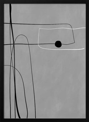 Tablou înramat „Balanced Lines” de Elena Ristova