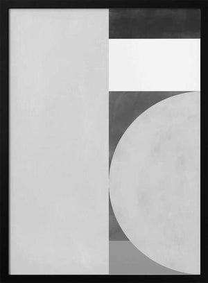 Tablou înramat „Geometric Harmony” de Elena Ristova