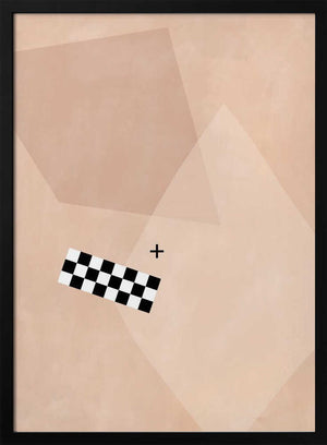 Tablou înramat „Geometric Balance” de Elena Ristova