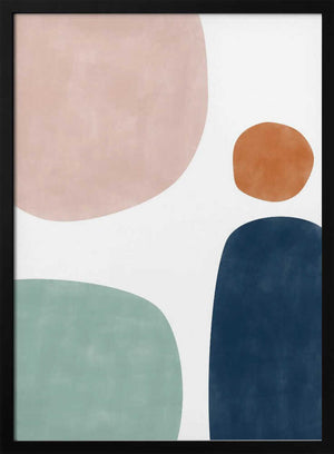 Tablou înramat „Shapes and Hues” de Elena Ristova