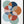 Tablou înramat „Colorful Overlapping Circles” de Elena Ristova