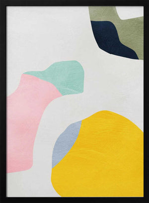 Tablou înramat „Pastel Minimal shapes” de Ana Rut Bre