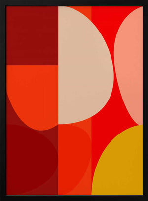 Tablou înramat „Mid Century Pastel 10” de Ana Rut Bre