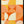 Tablou înramat „Spring Mid Rhapsody Orange 3” de Ana Rut Bre