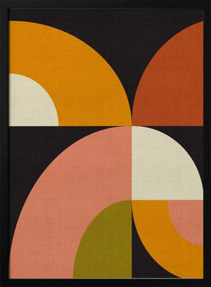 Tablou înramat „Geo Shapes Fall 21 Geo” de Ana Rut Bre