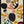 Tablou înramat „Mid Century Cut Outs2” de Ana Rut Bre