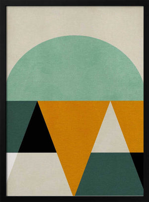 Tablou înramat „Rainbow Plus Shapes4” de Ana Rut Bre