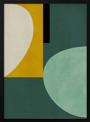 Tablou înramat „Rainbow Plus Shapes1” de Ana Rut Bre
