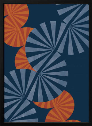 Tablou înramat „Spiral Illusions” de Elena Ristova