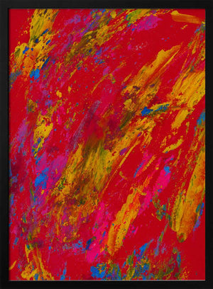 Tablou înramat „colored paints” de engin akyurt