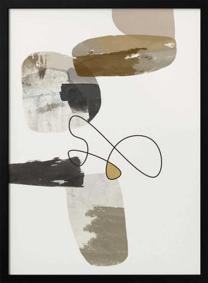 Tablou înramat „Shapes and Texture 1” de Roberto Moro