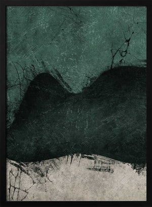 Tablou înramat „Midnight Emerald No1” de Ema Paraschiv