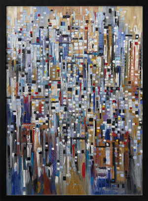 Tablou înramat „Abstract Life” de Ekaterina Ermilkina