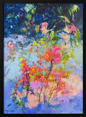 Tablou înramat „Nature Inspired Abstract” de Dorothy Fagan