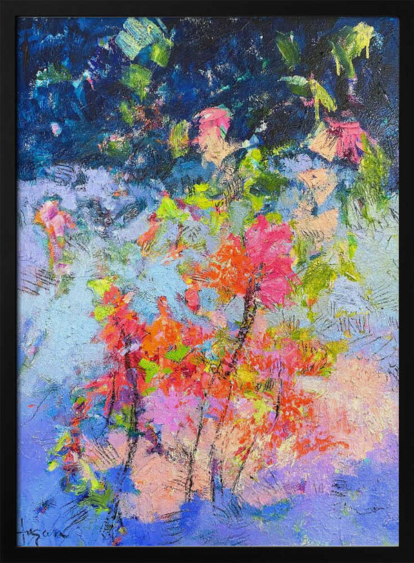 Tablou înramat „Nature Inspired Abstract” de Dorothy Fagan