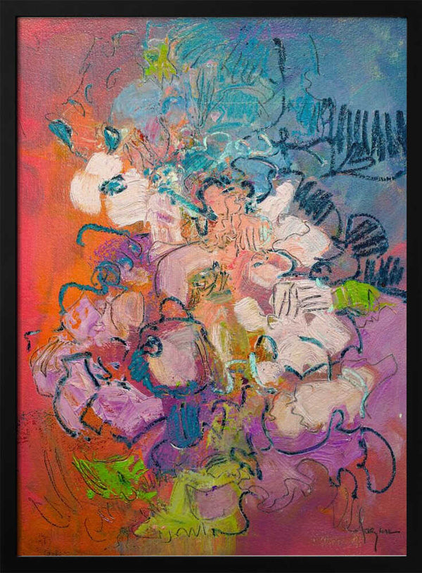 Tablou înramat „Floral Dreamscape” de Dorothy Fagan