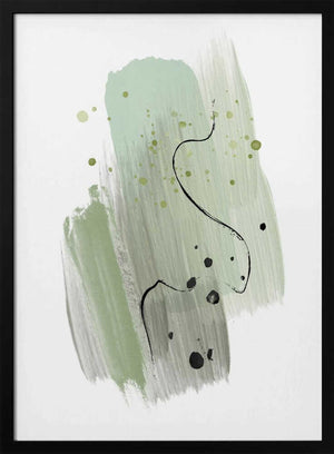 Tablou înramat „Planet Green-2” de Sally Ann Moss