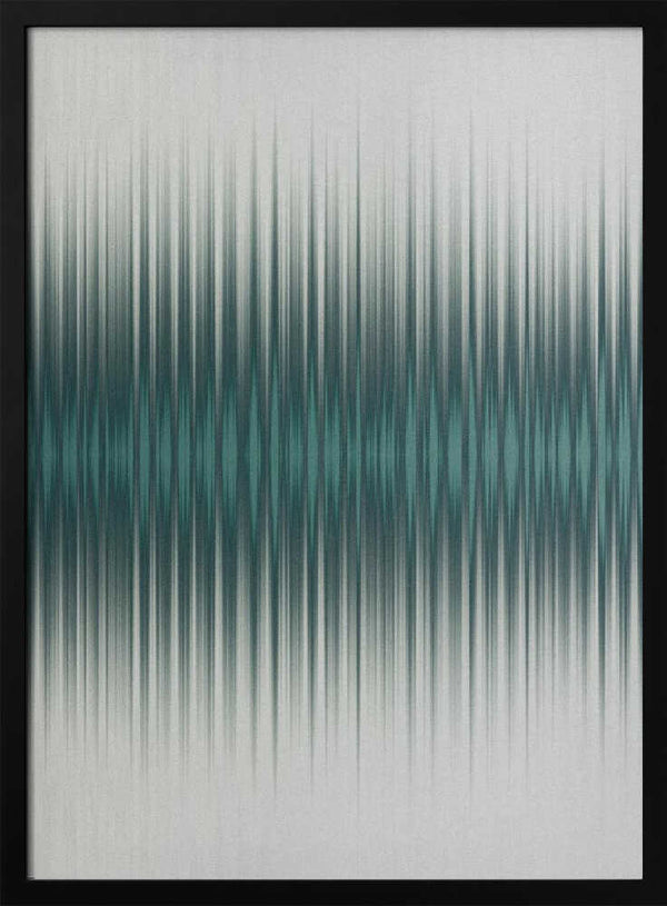 Tablou înramat „Euphoria - White and Green” de Alma