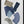 Tablou înramat „Blue & Brown Paint Blocks” de Orara Studio