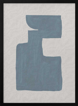 Tablou înramat „Mid Century Blue III” de Orara Studio
