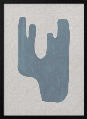 Tablou înramat „Mid Century Blue IV” de Orara Studio