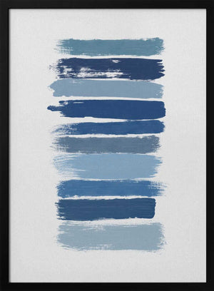 Tablou înramat „Ombre Blue” de Orara Studio