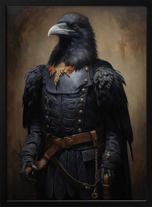 Tablou înramat „Bird In Costume 4” de Bilge Paksoylu