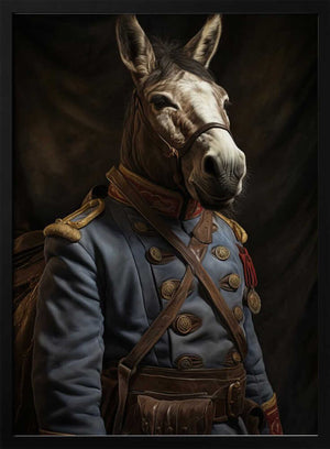 Tablou înramat „Donkey In Costume 2” de Bilge Paksoylu