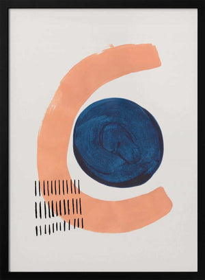 Tablou înramat „Spinning Curve” de Ejaaz Haniff