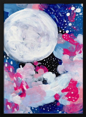 Tablou înramat „Magic Moon” de Ejaaz Haniff