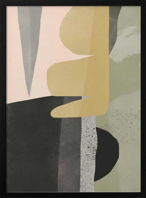 Tablou înramat „Abstract Layers” de Little Dean