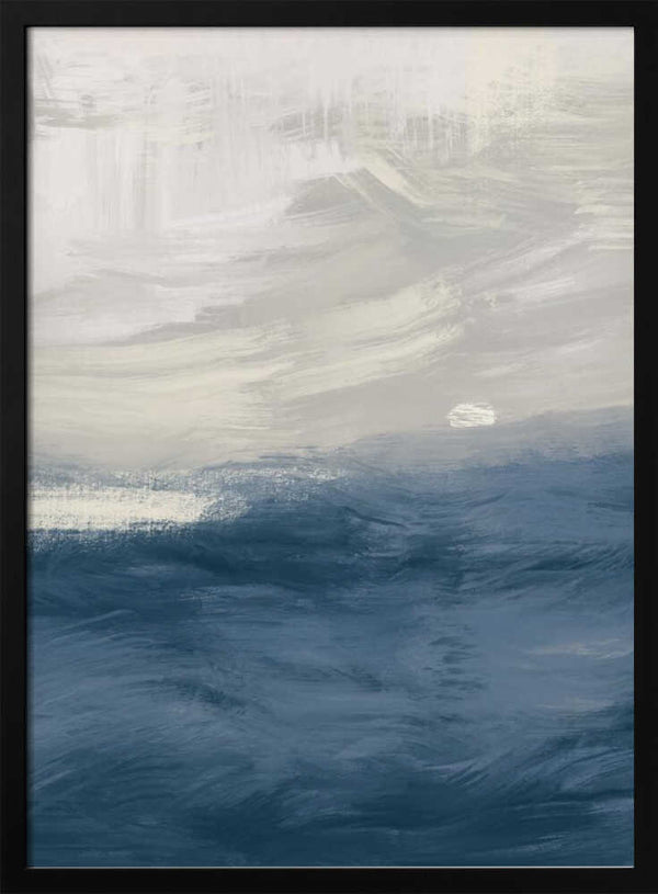 Tablou înramat „Ocean's Tranquility” de Little Dean