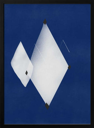 Tablou înramat „Asymmetrical Diamonds” de Little Dean