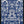 Tablou înramat „Symmetrical Blue and White Pattern” de Little Dean