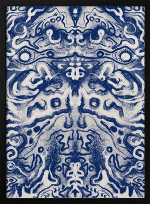 Tablou înramat „Symmetrical Ink Patterns” de Little Dean