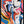 Tablou înramat „Bold colorful brushstrokes 02” de Little Dean