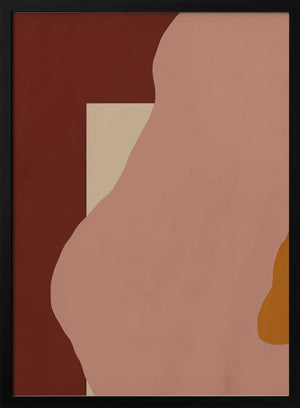 Tablou înramat „Muted Abstract Forms” de Little Dean