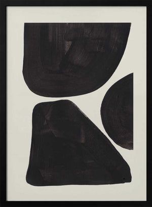 Tablou înramat „Ink Motif 26” de Ejaaz Haniff