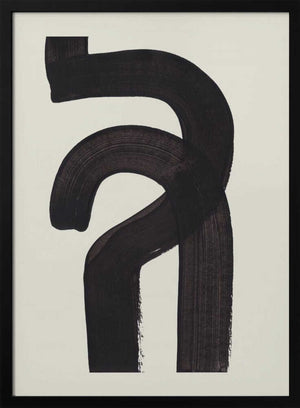 Tablou înramat „Ink Motif 39” de Ejaaz Haniff