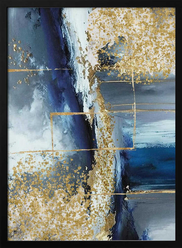 Tablou înramat „Blue Marble” de Sally Ann Moss