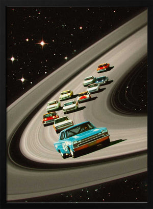 Tablou înramat „Saturn Grand Prix” de Taudalpoi