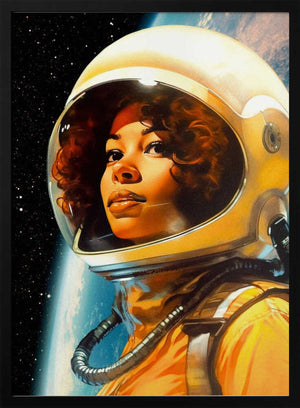 Tablou înramat „Astronaut Poster 2” de Taudalpoi