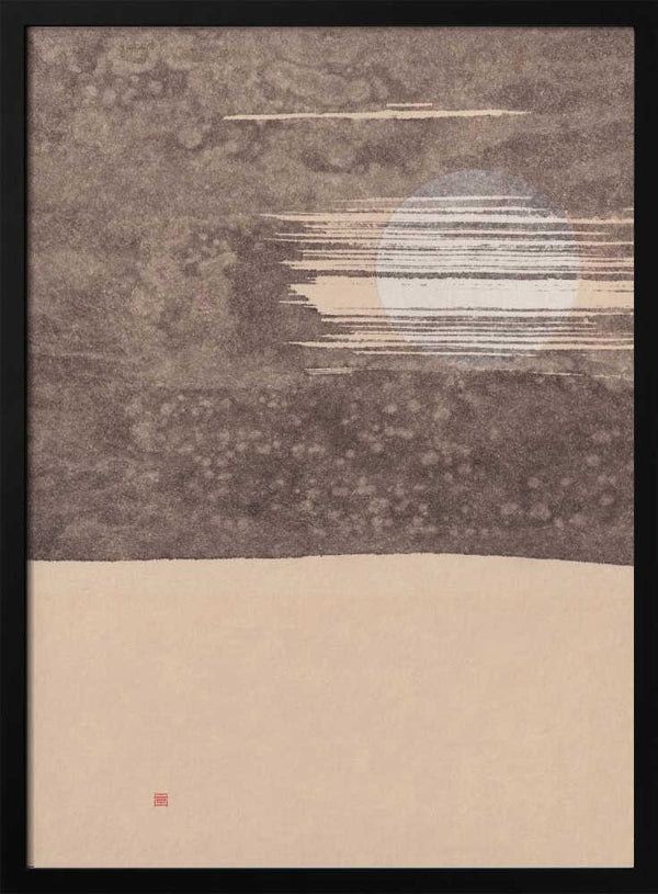 Tablou înramat „Study N°4 | At the Seaside” de Thoth Adan